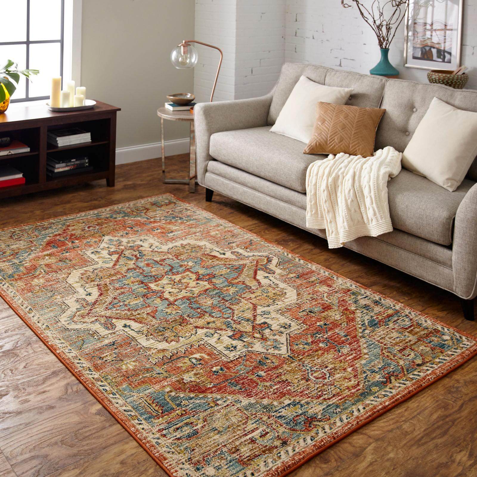Area rug in living room | Floors Unlimited Of Nc LLC